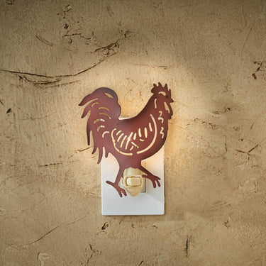 Rooster Night Light - Park Designs - The Fox Decor
